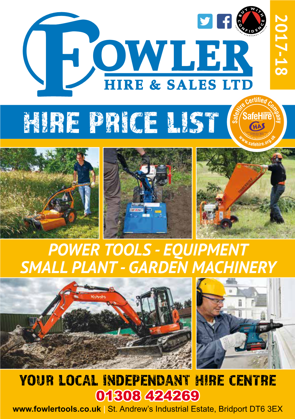 Hire Price List