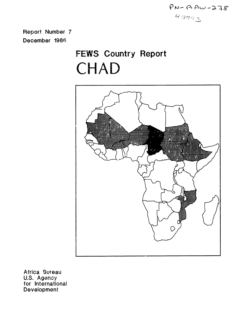 FEWS Country Report CHAD