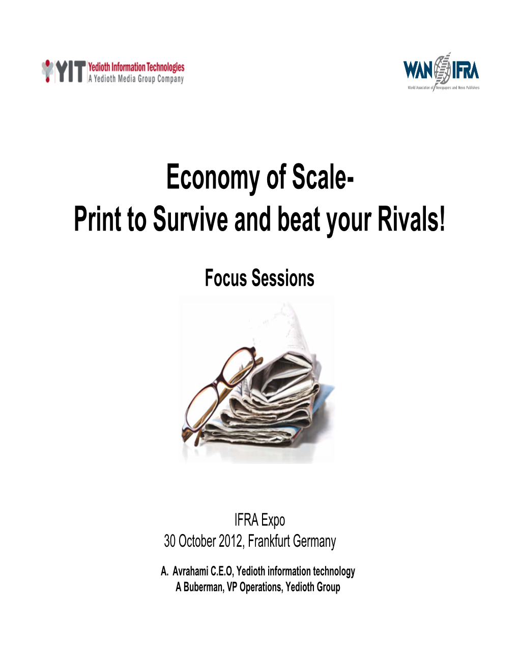 Economy of Scale- Print to Survive and Beat Your Rivals!