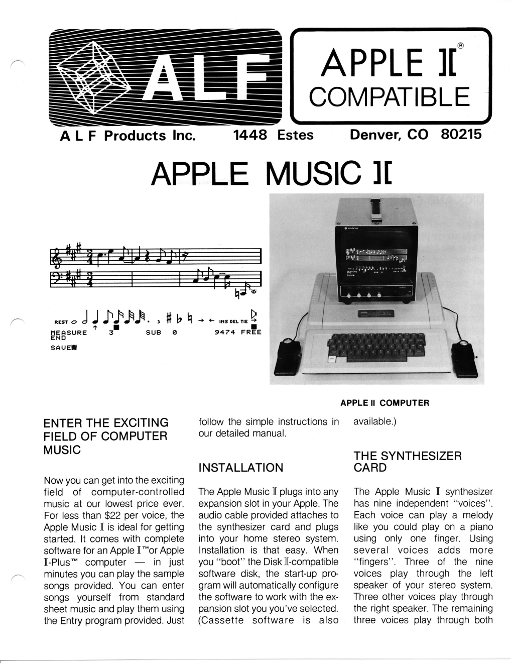 ALF MC1 Brochure