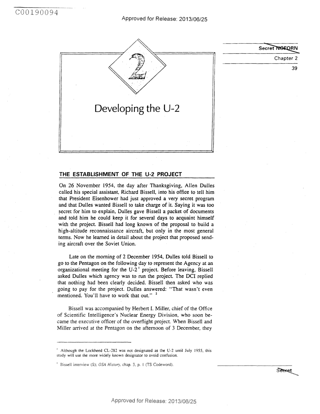 Developing the U-2