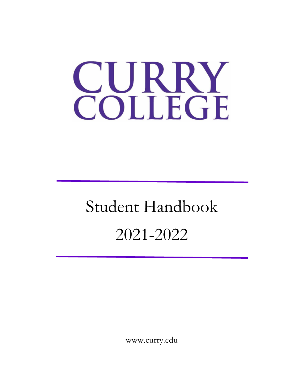 Student Handbook 2021-2022