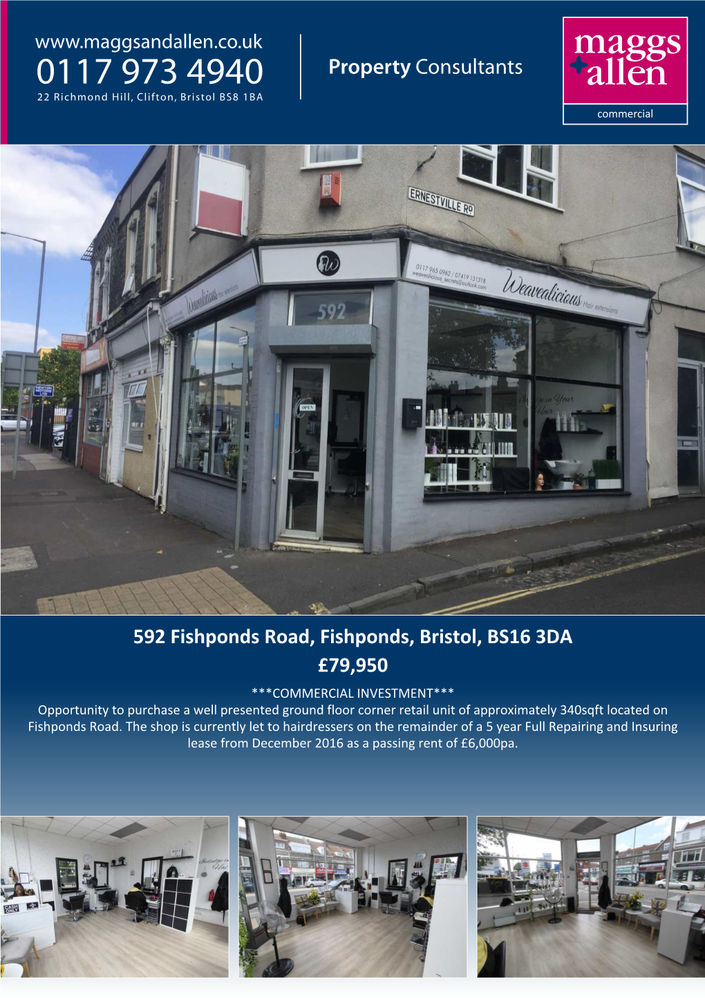 Property Consultants 592 Fishponds Road, Fishponds, Bristol, BS16