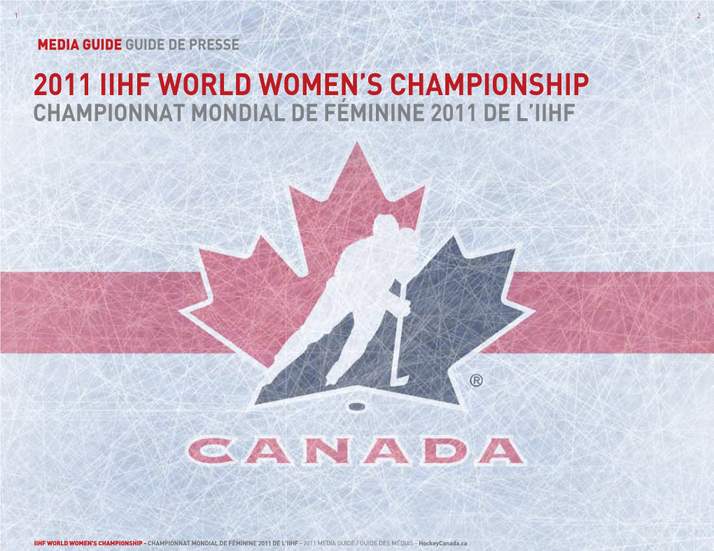 2011 Iihf World Women's Championship