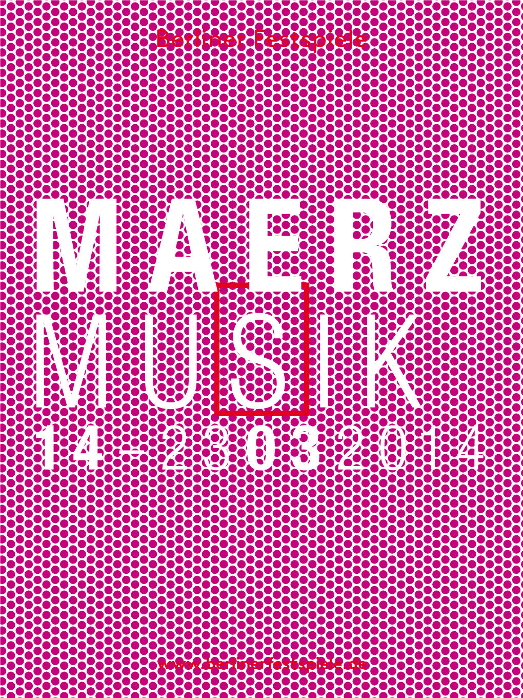 Flyer Maerzmusik 2014