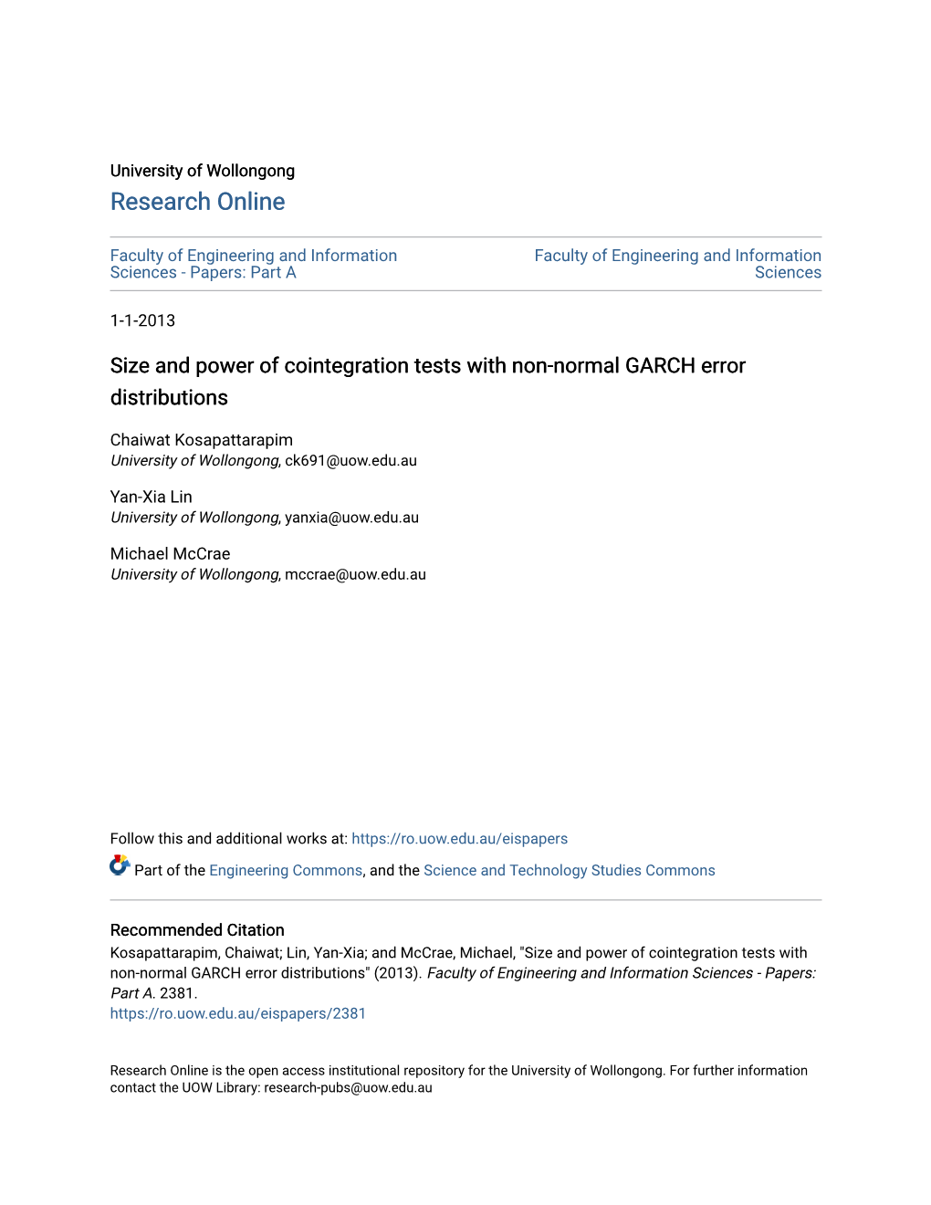 Size and Power of Cointegration Tests with Non-Normal GARCH Error Distributions