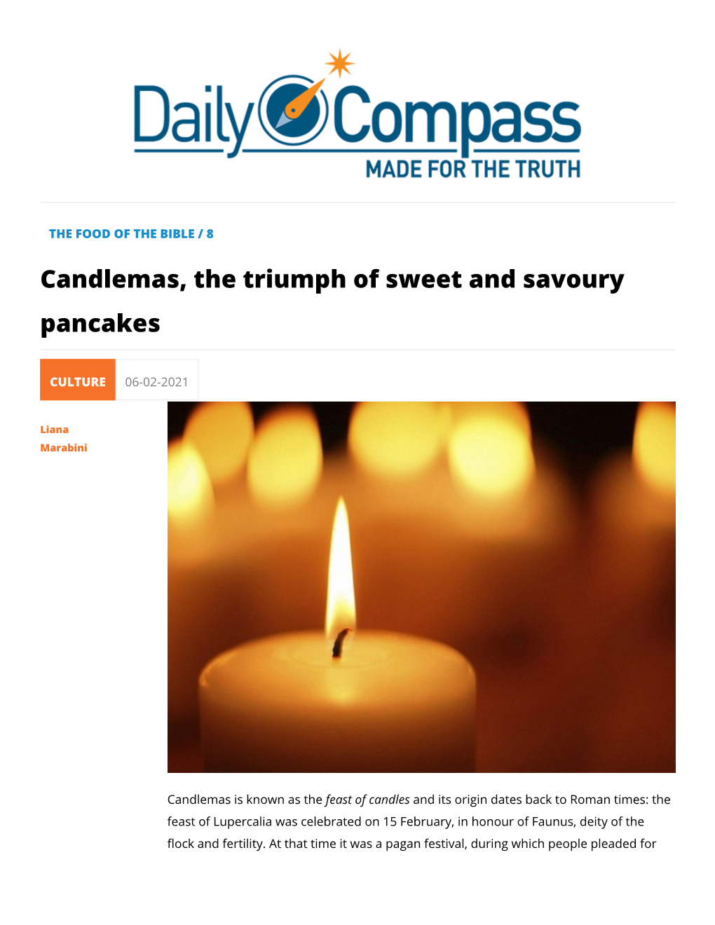 Candlemas, the Triumph of Sweet and Savoury Pancakes