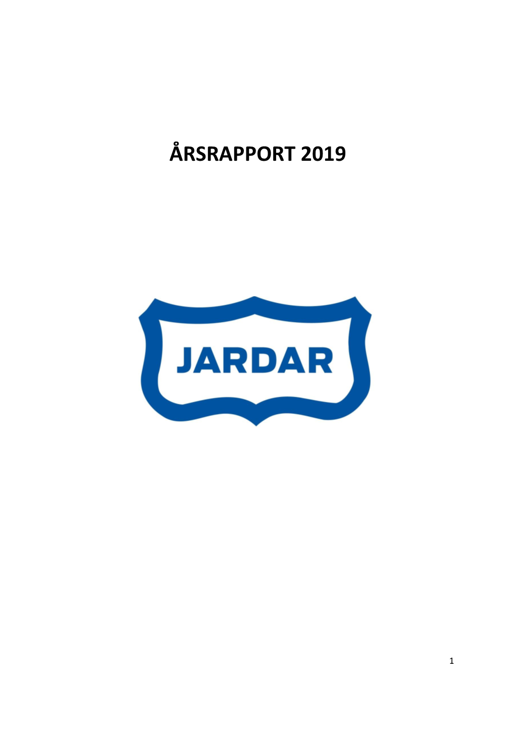 Årsrapport 2019