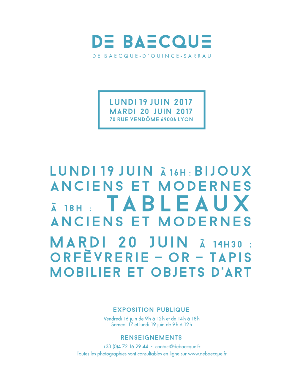 Tableaux Anciens Et Modernes Mardi 20 Juin À 14H30 : Orfèvrerie - Or - Tapis Mobilier Et Objets D'art