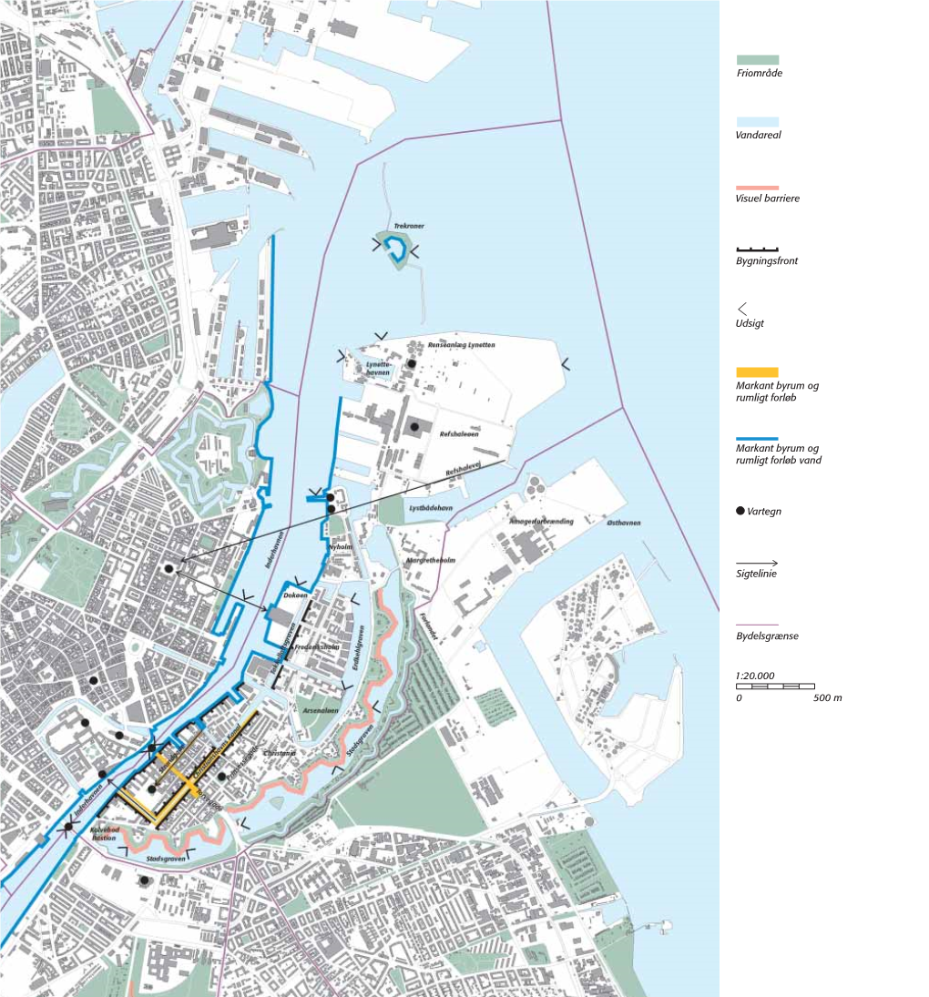 2. Christianshavn Overordnede Rumlige Træktræk