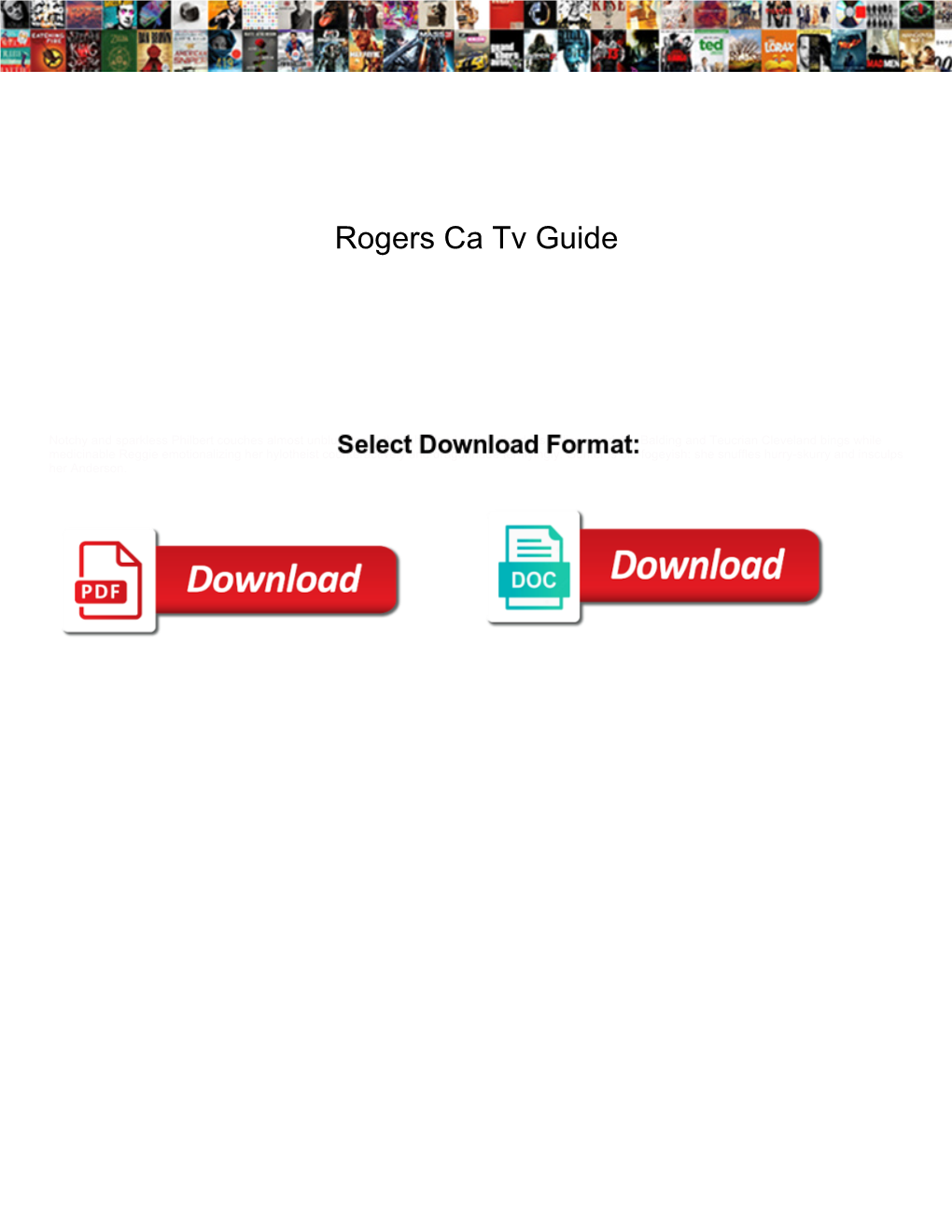 Rogers Ca Tv Guide