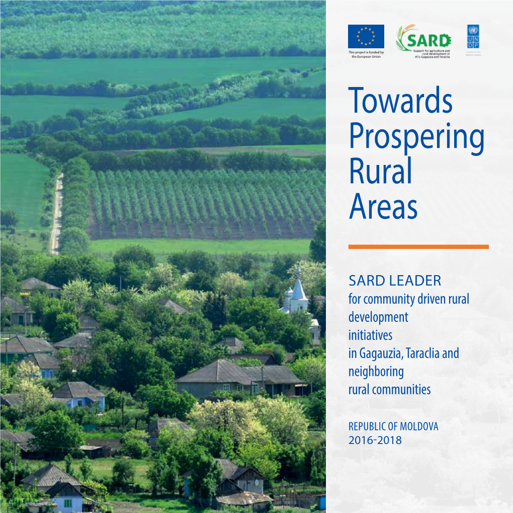 Towards Prospering Rural Areas