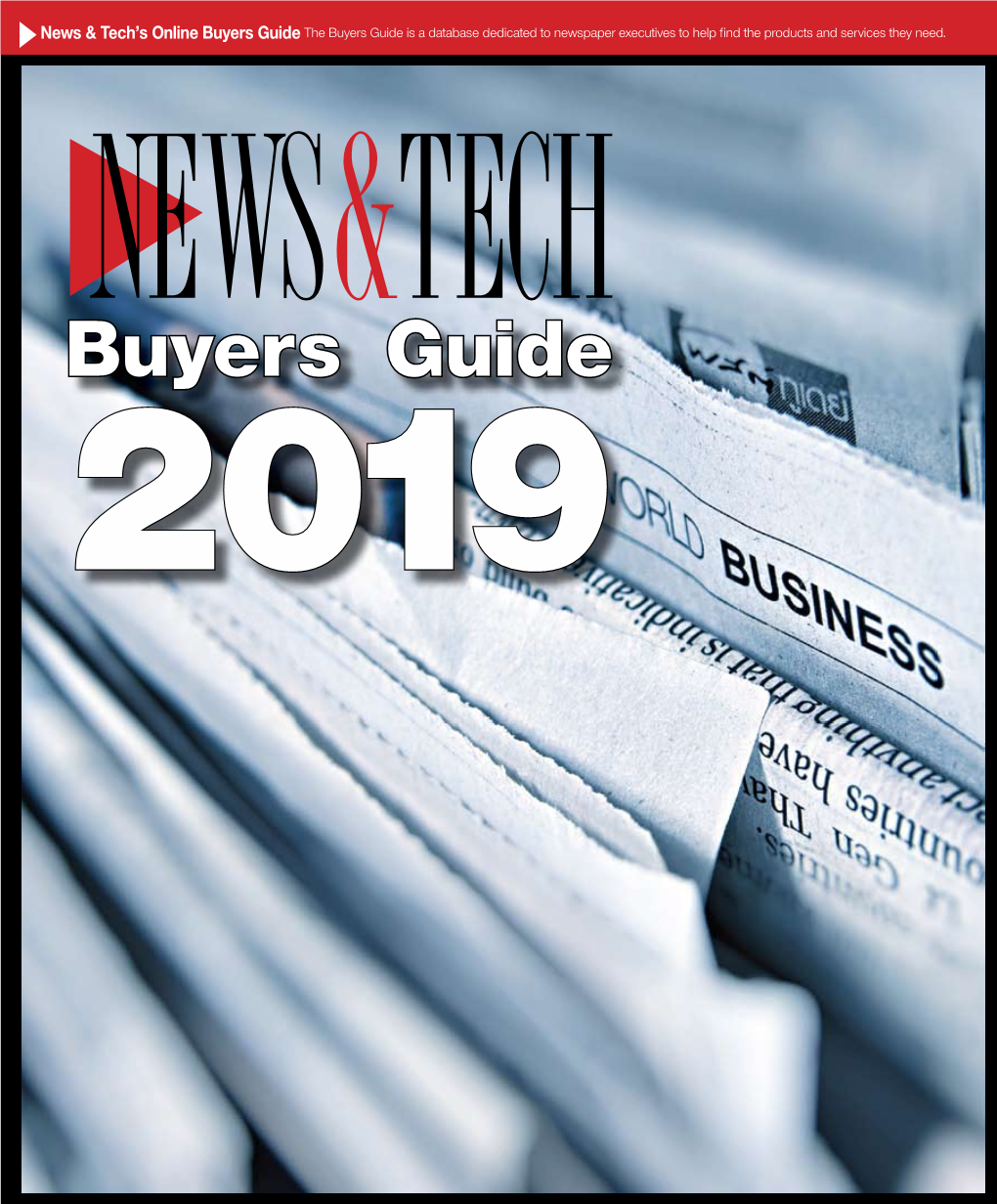 News & Tech Buyers Guide 2019 1 News & Tech's Online Buyers