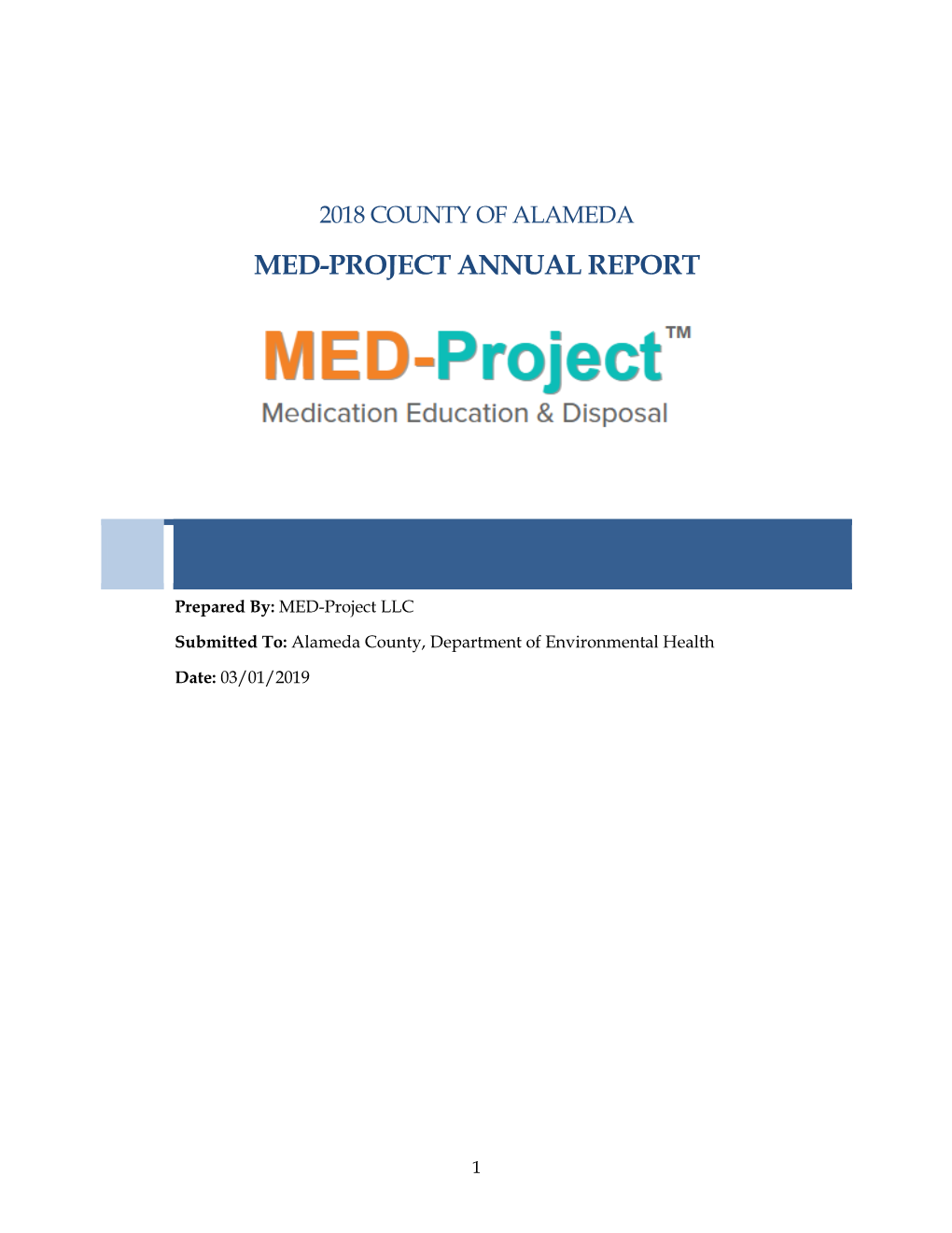 Med-Project Annual Report
