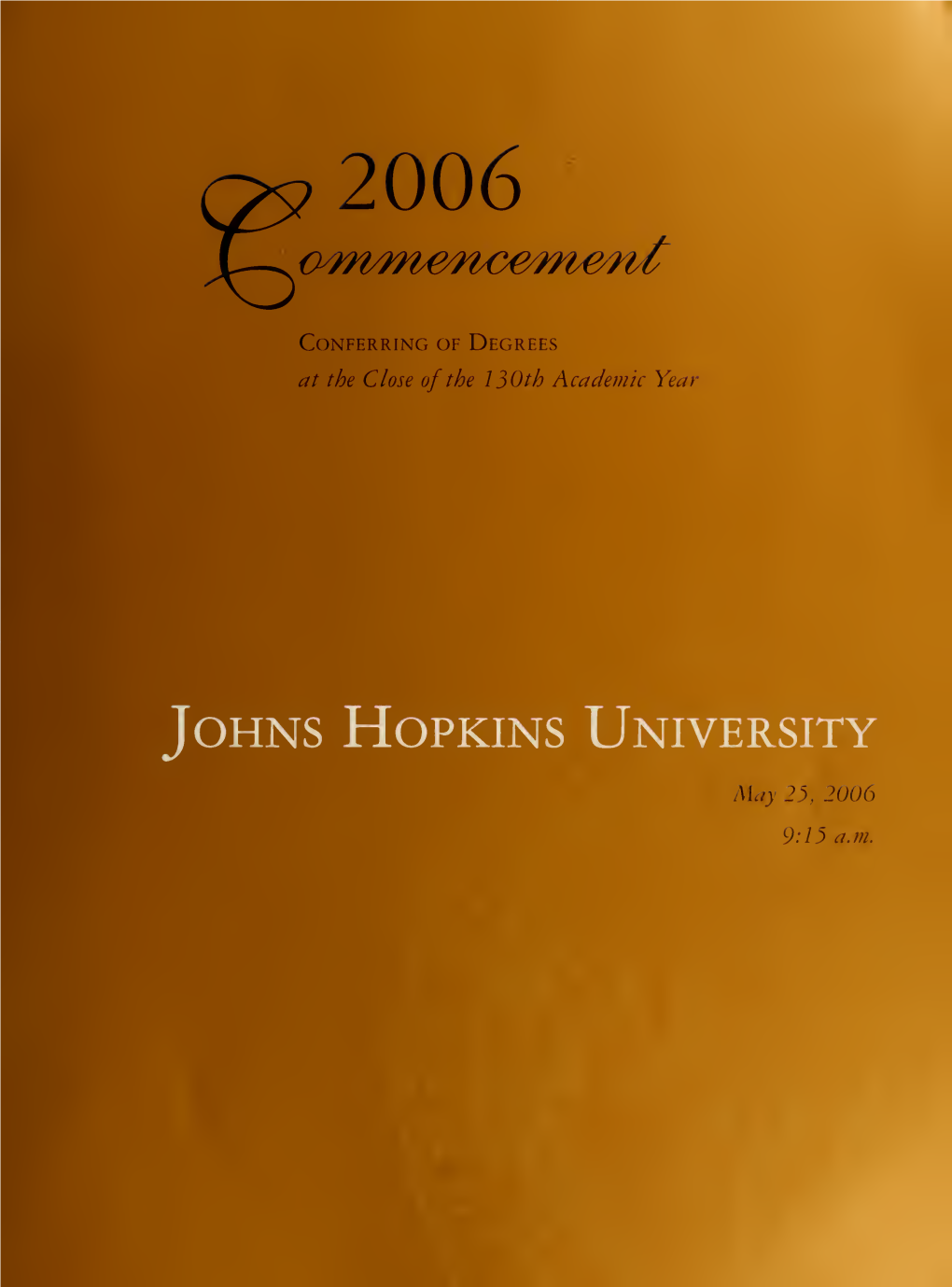 Commencement 2006-2011