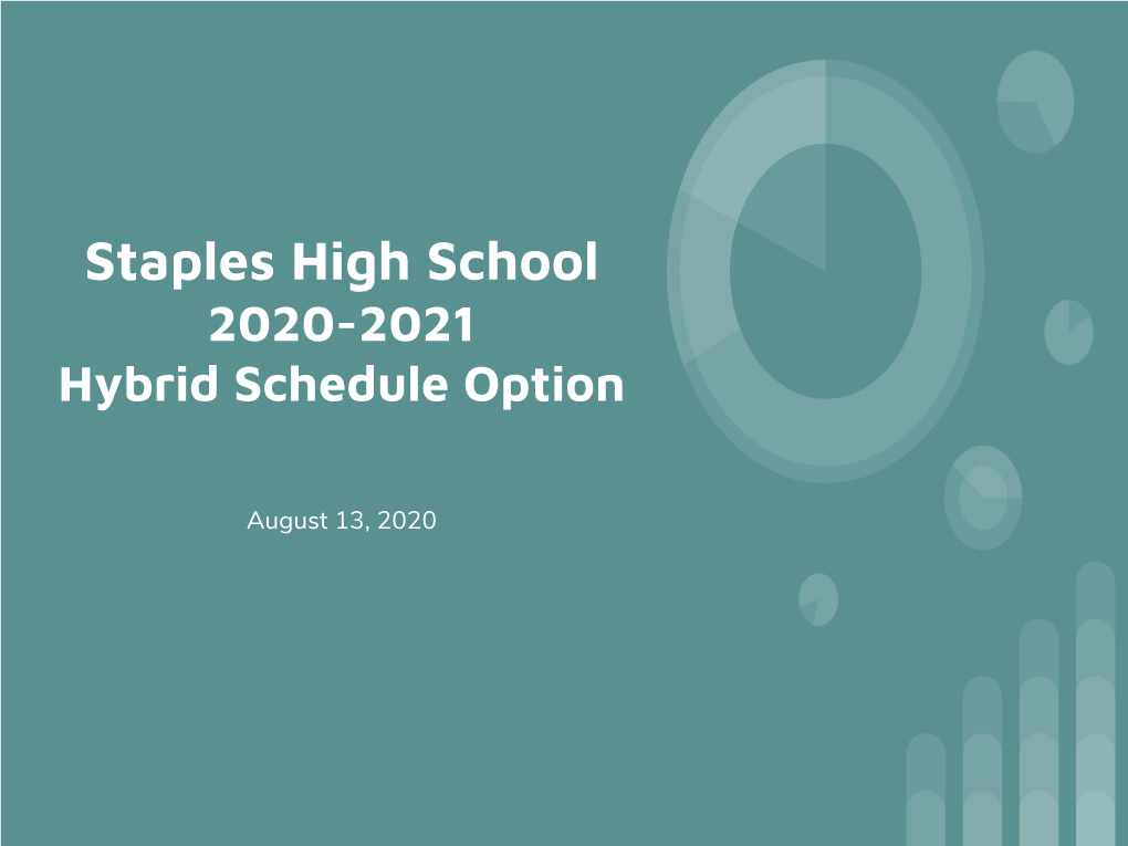 2020-2021 Hybrid Schedule Option