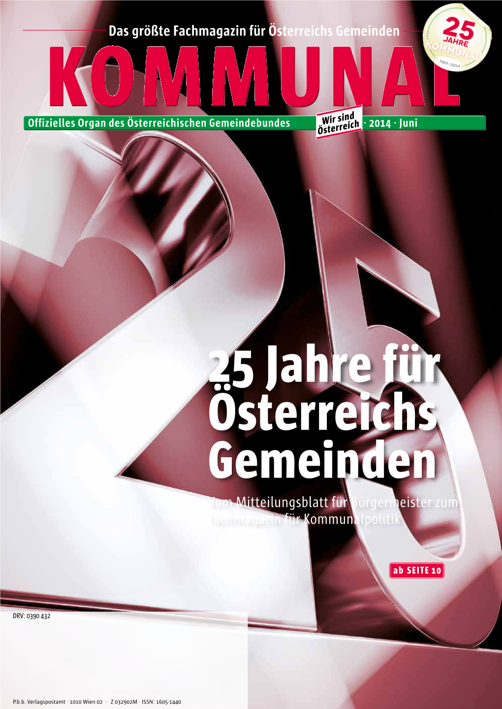 25 Jahre Für Österreichs Gemeinden Vom Mitteilungsblatt Für Bürgermeister Zum Fachmagazin Für Kommunalpolitik