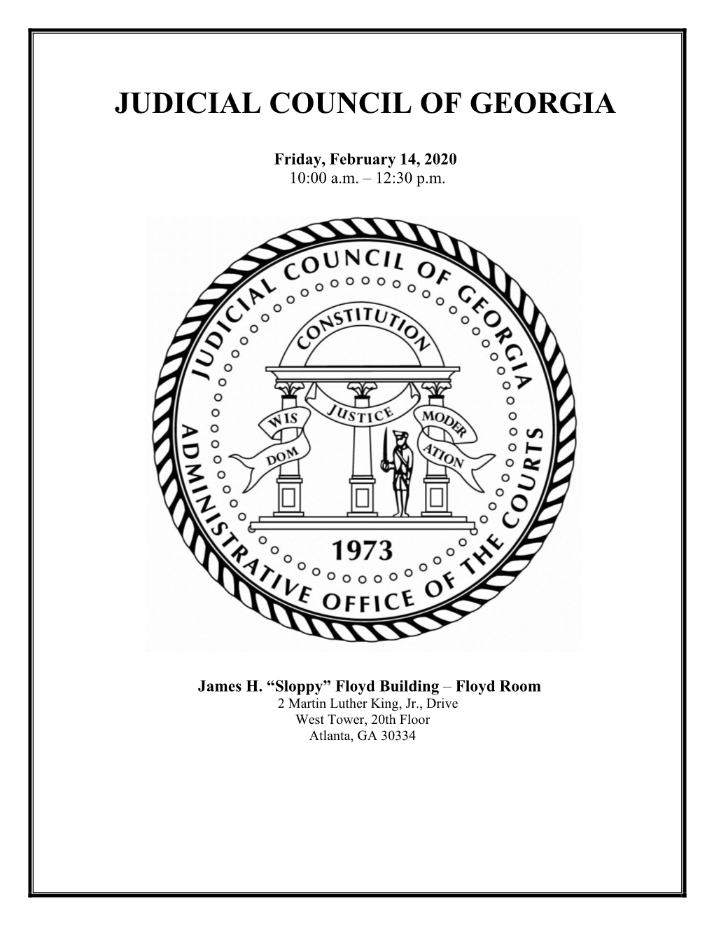 Judicial Council of Georgia