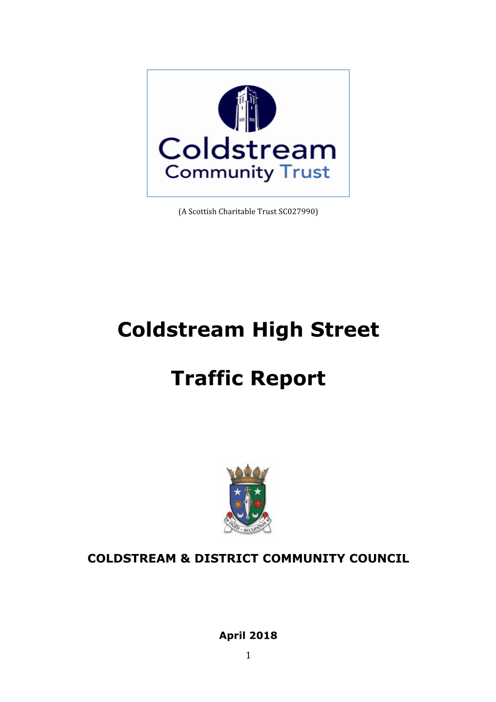 Coldstream High Street Traffic Report