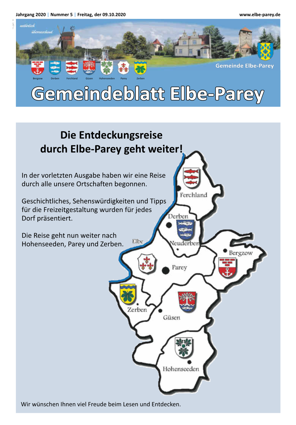 Gemeindeblatt Elbe-Parey