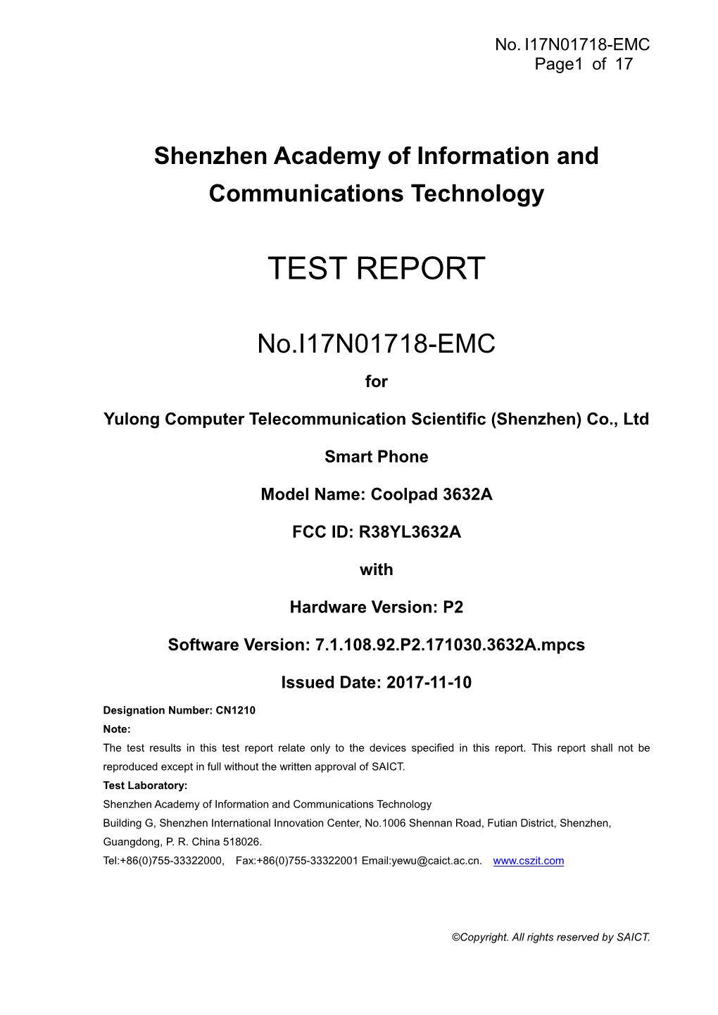 CTTL English Report