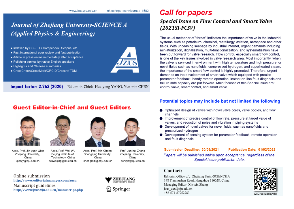 Call for Papers