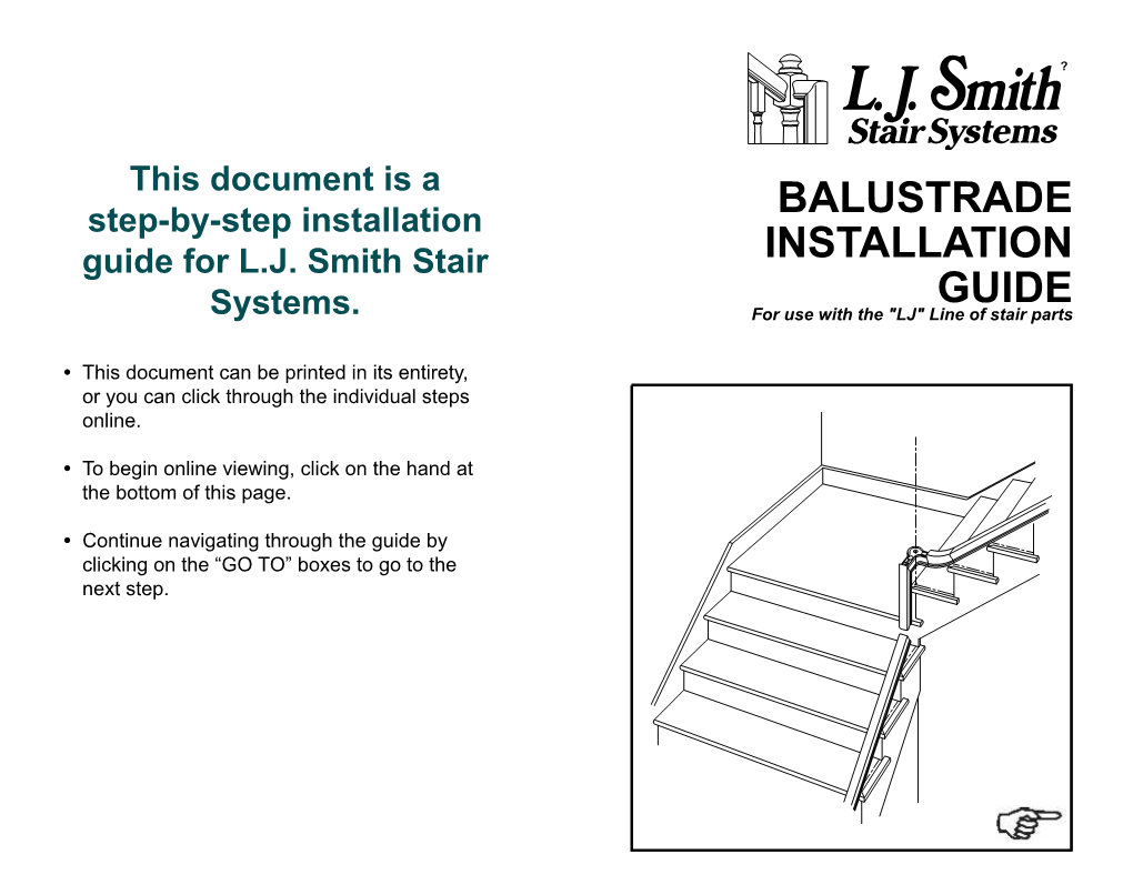 Balustrade Installation Guide (English)