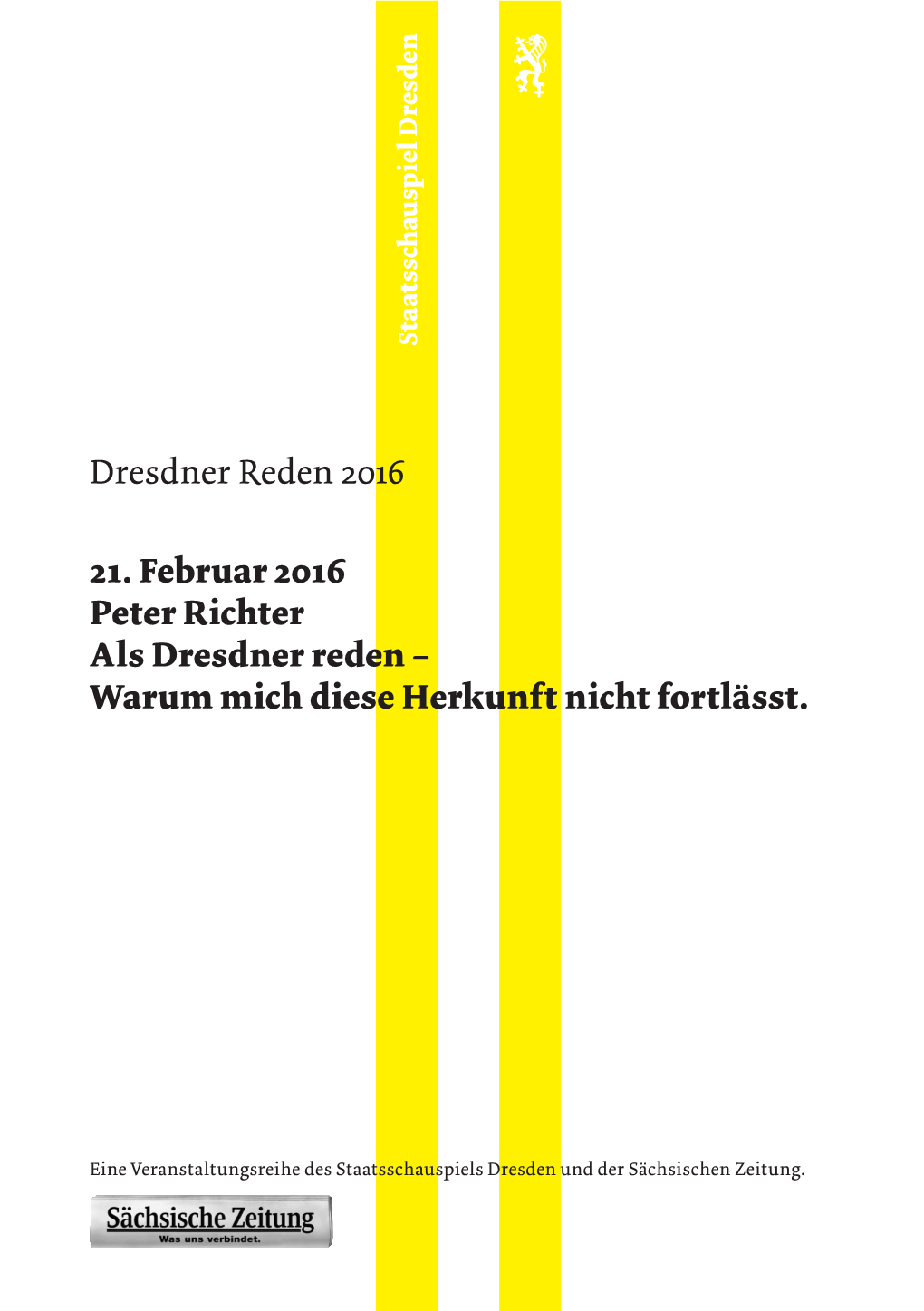 Dresdner Rede Peter Richter