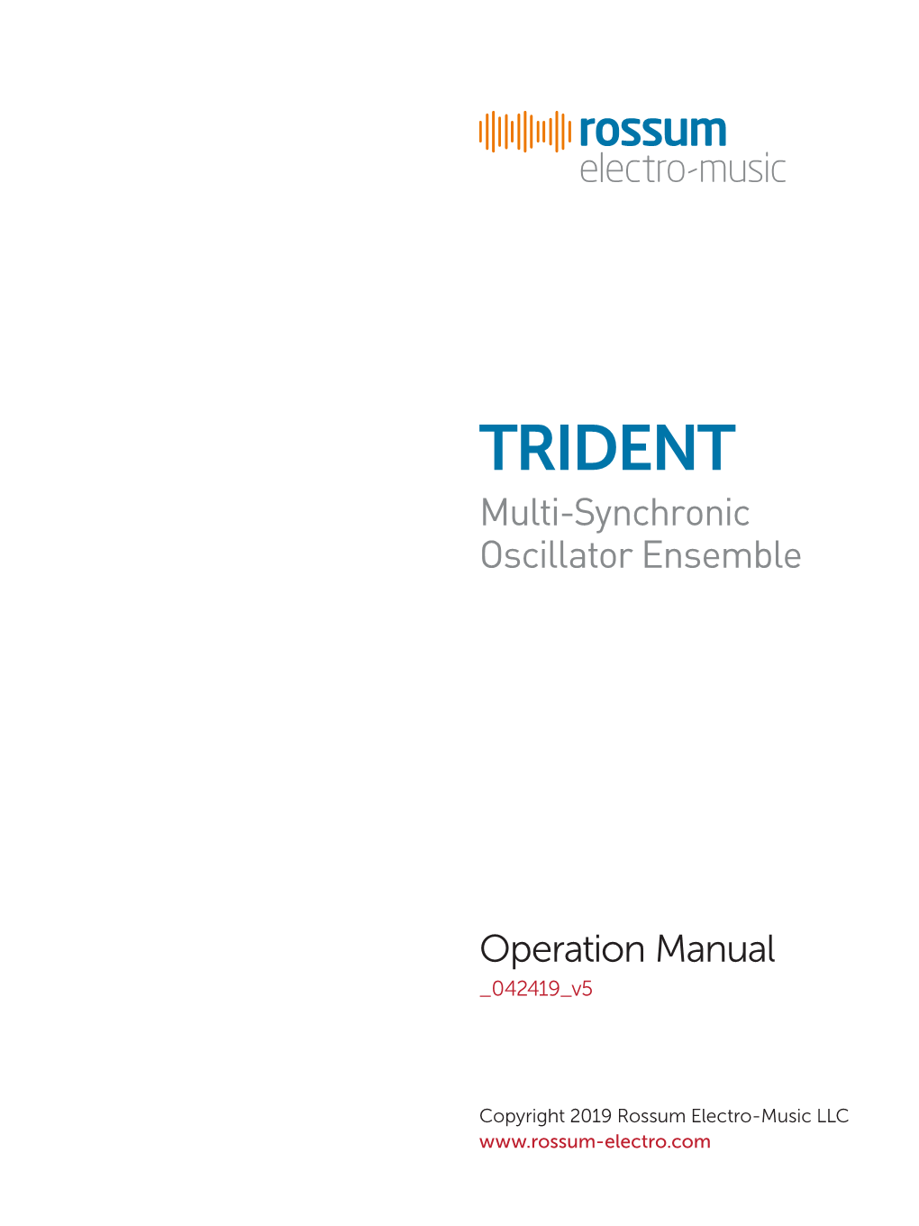 Trident Manual