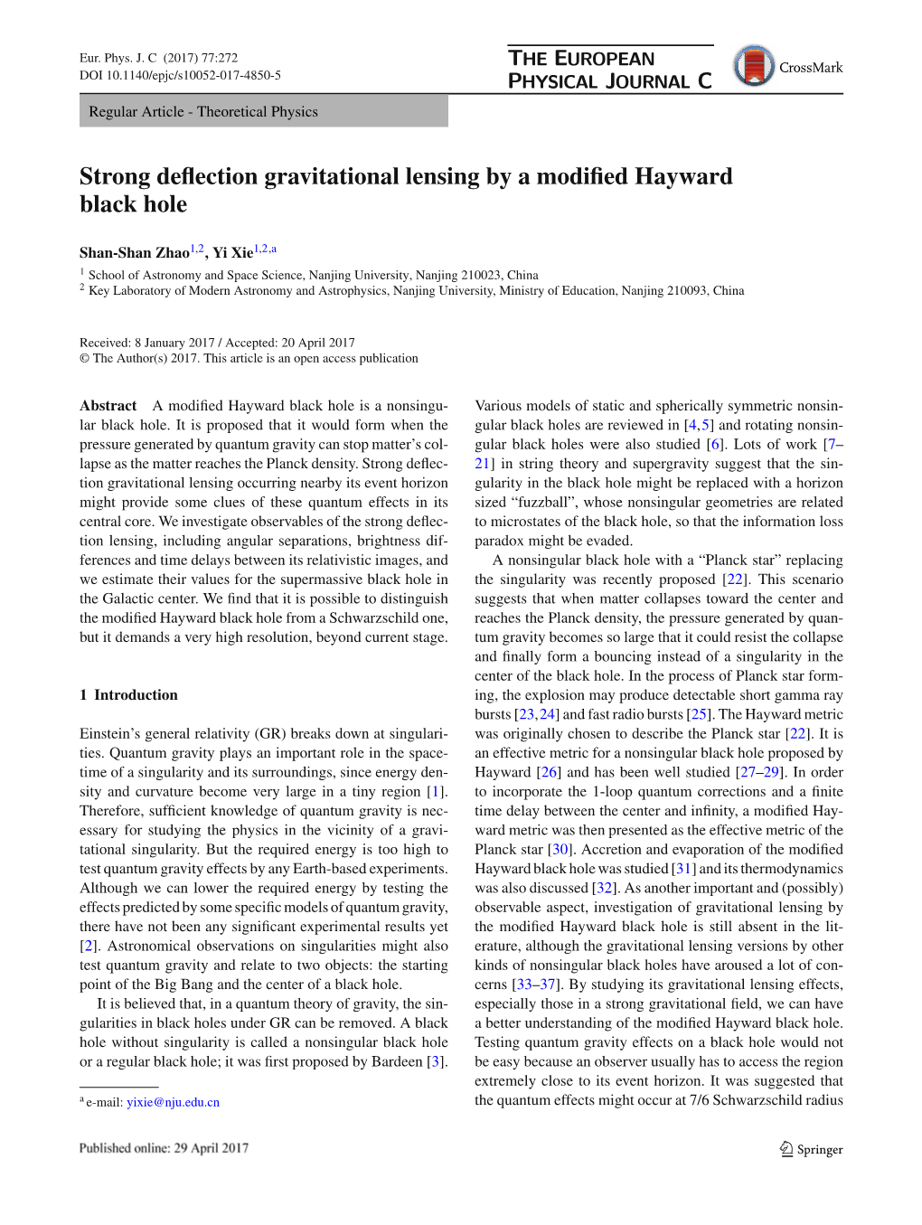 Strong Deflection Gravitational Lensing by a Modified Hayward Black Hole