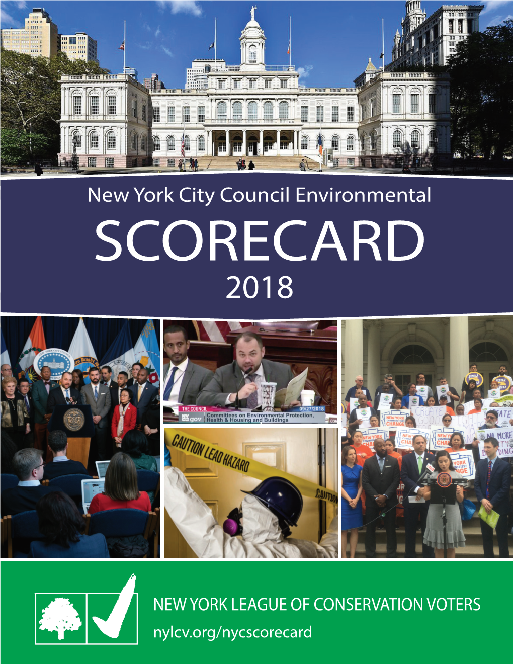 New York City Council Environmental SCORECARD 2018