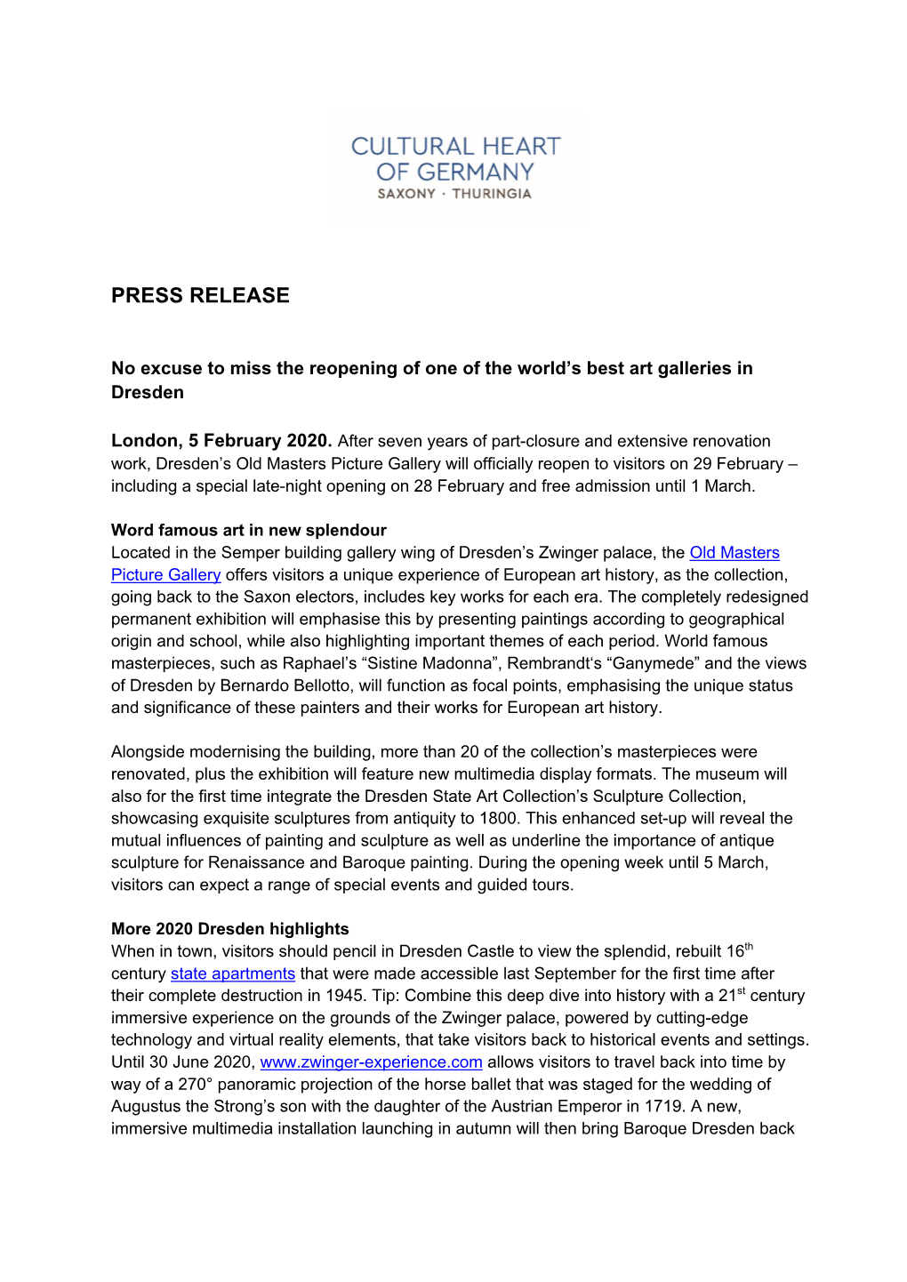 Press Release