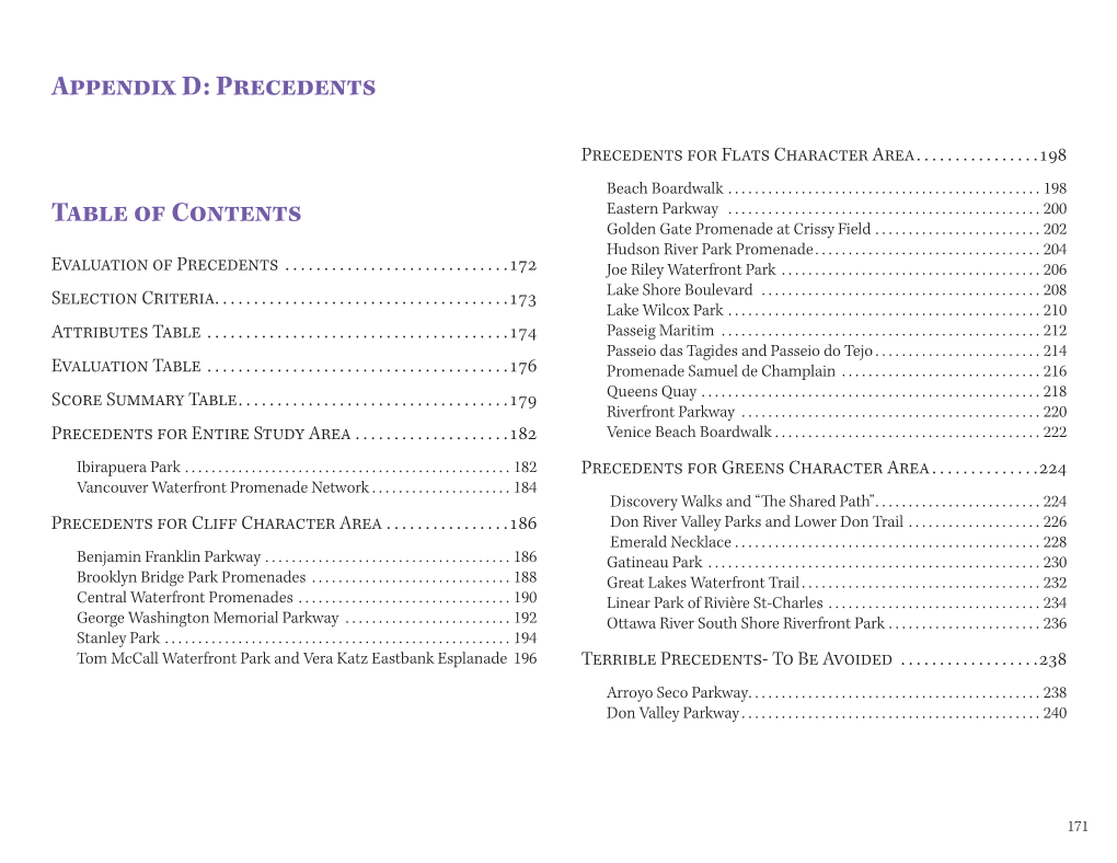 Precedents Catalogue