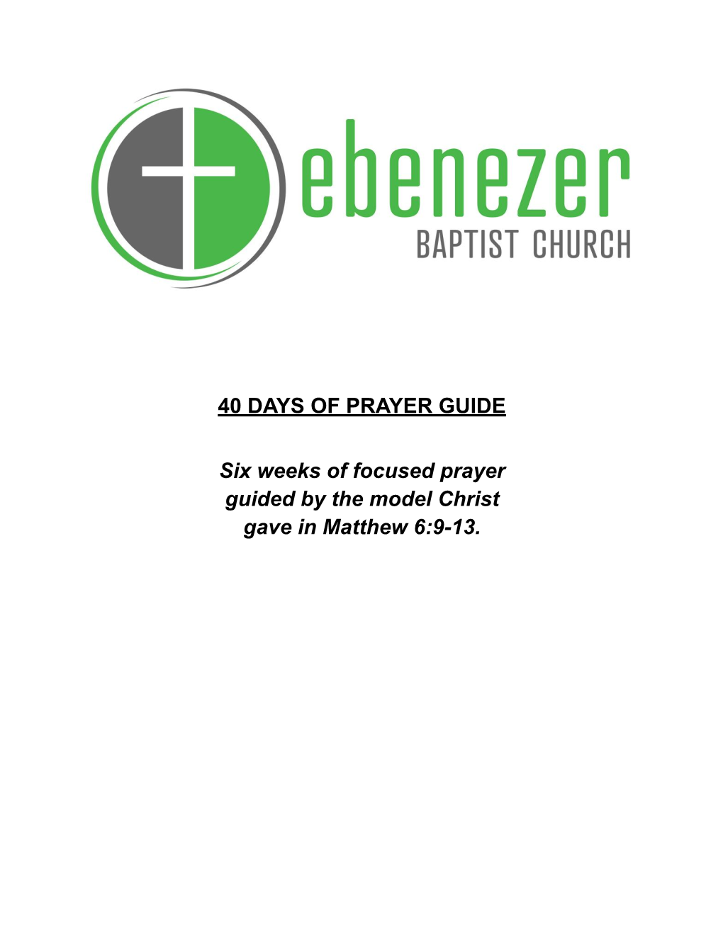 Copy of 40 DAYS of PRAYER GUIDE