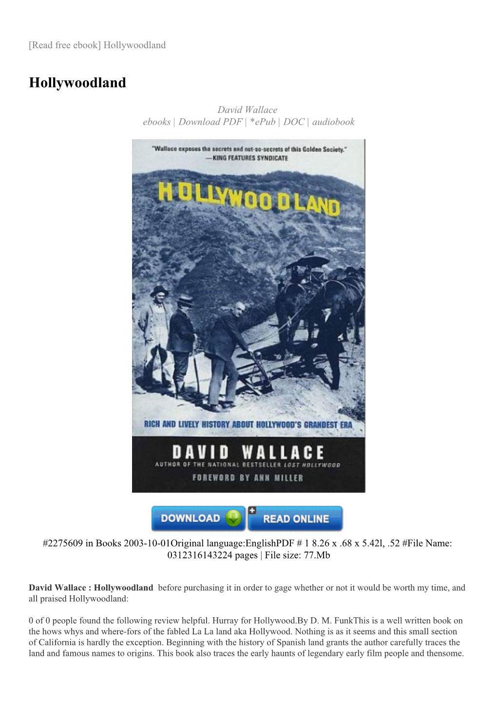 Hollywoodland.Pdf