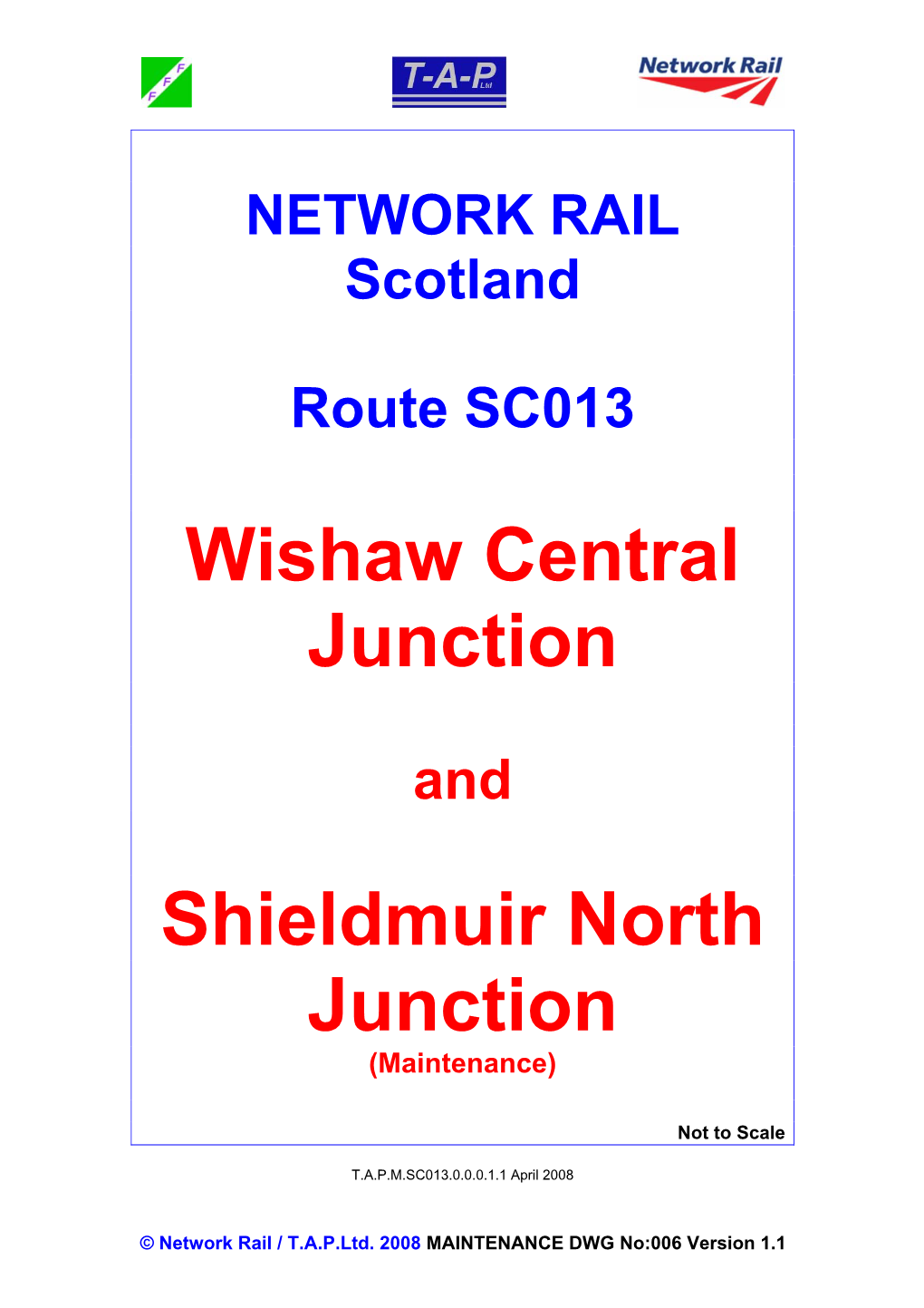 Wishaw Central Junction Shieldmuir North Junction