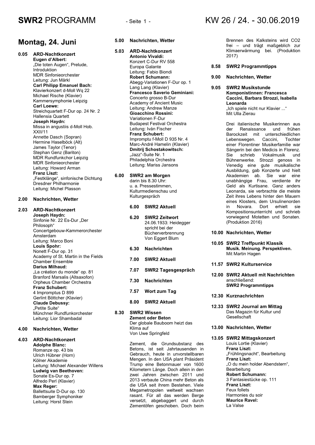 Swr2 Programm Kw 26