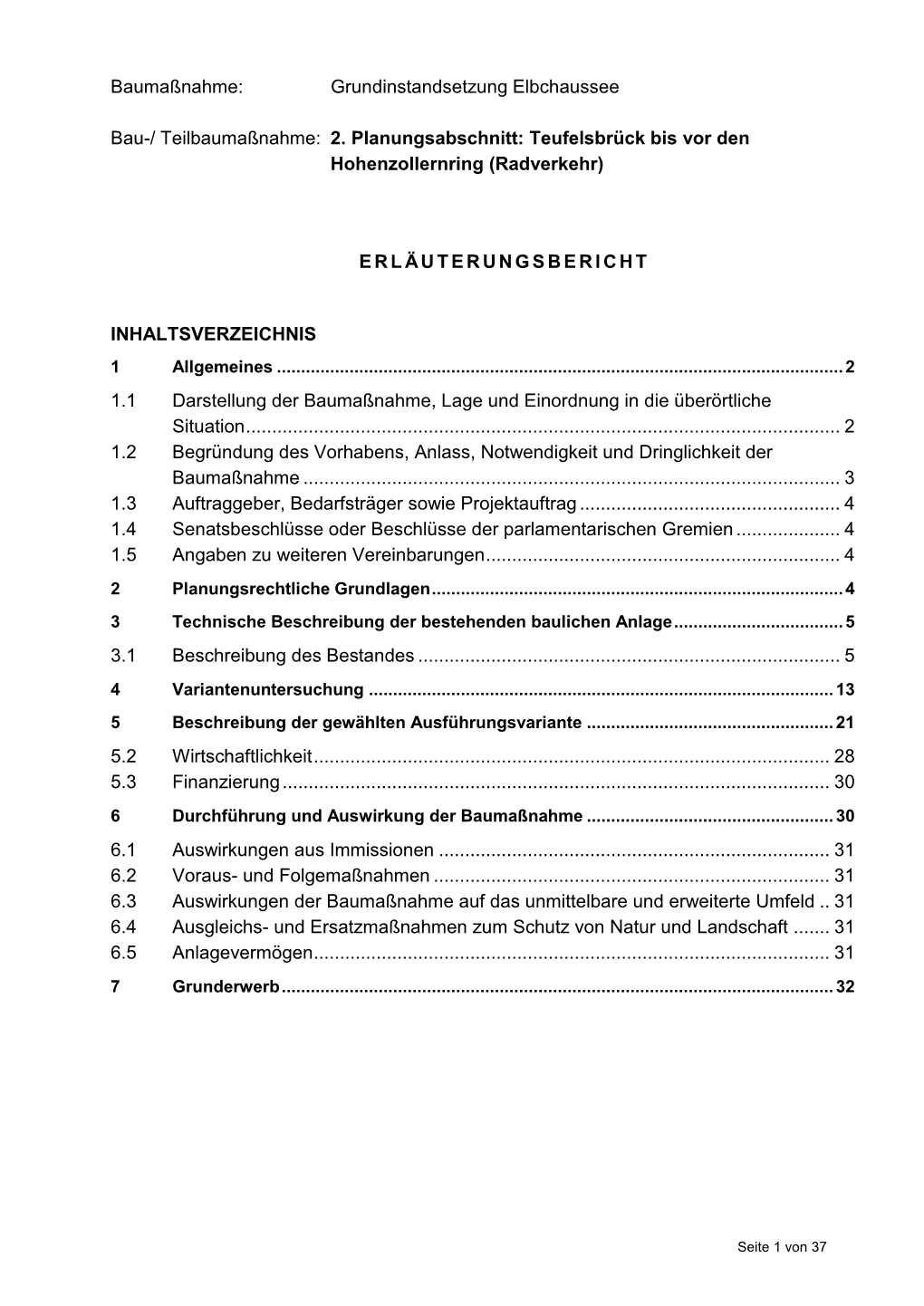 Elbchaussee Von Teufelsbrück Bis Hohenzollernring