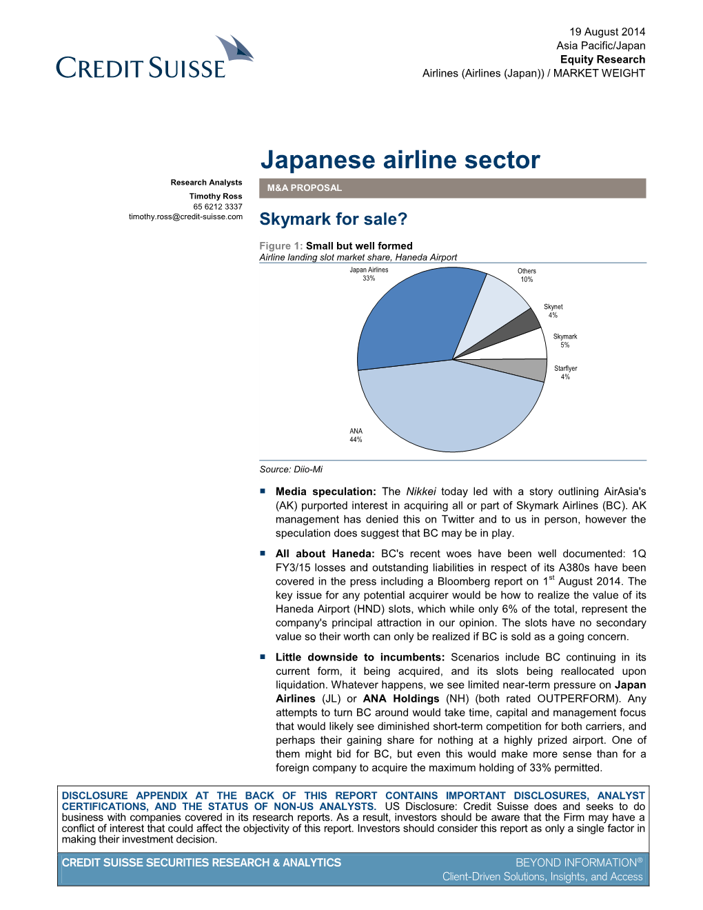 Skymark Airlines (BC)