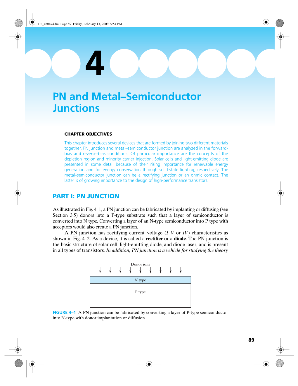 PN and Metal–Semiconductor Junctions