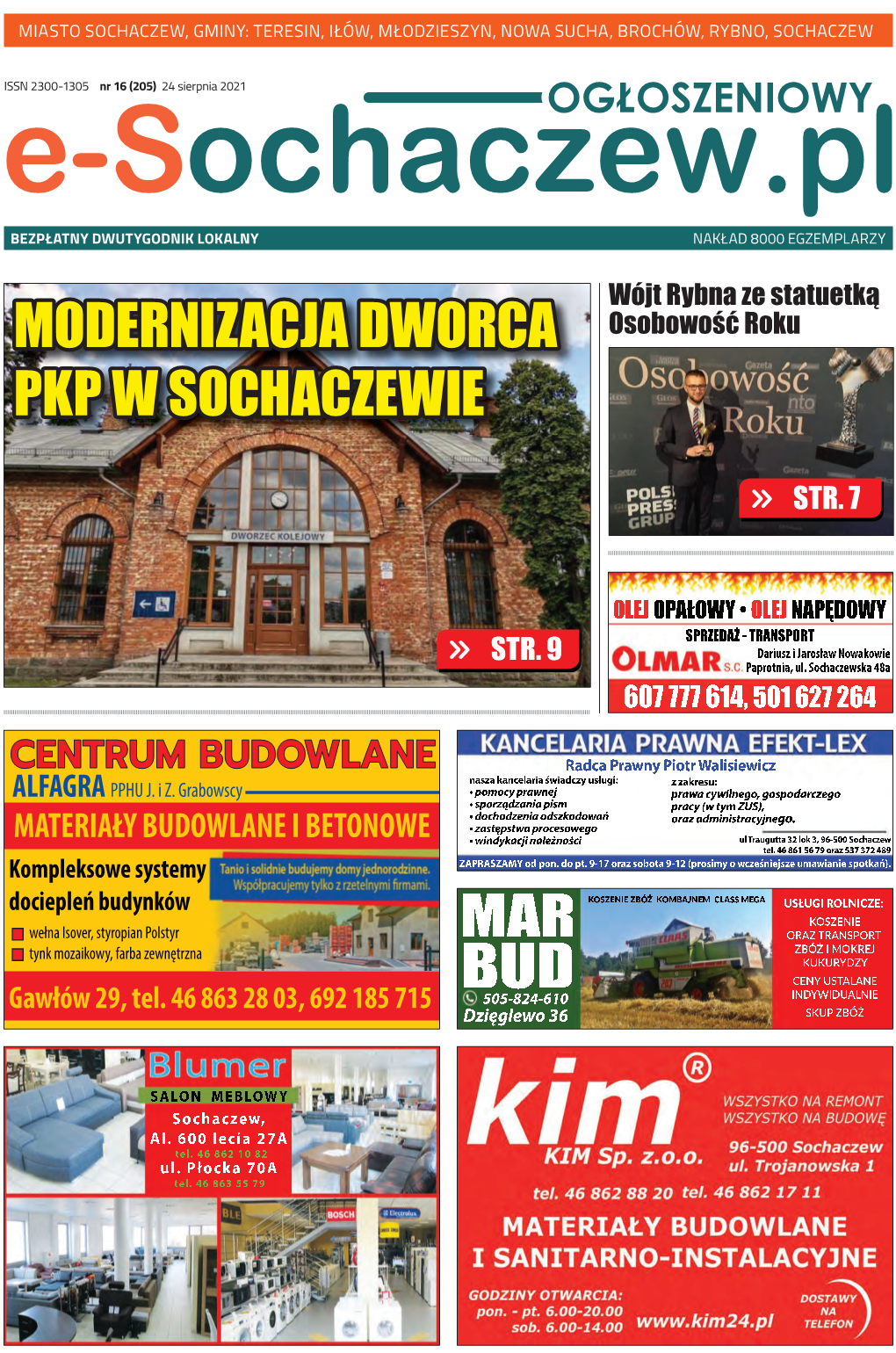 Modernizacja Dworca Pkp W Sochaczewie