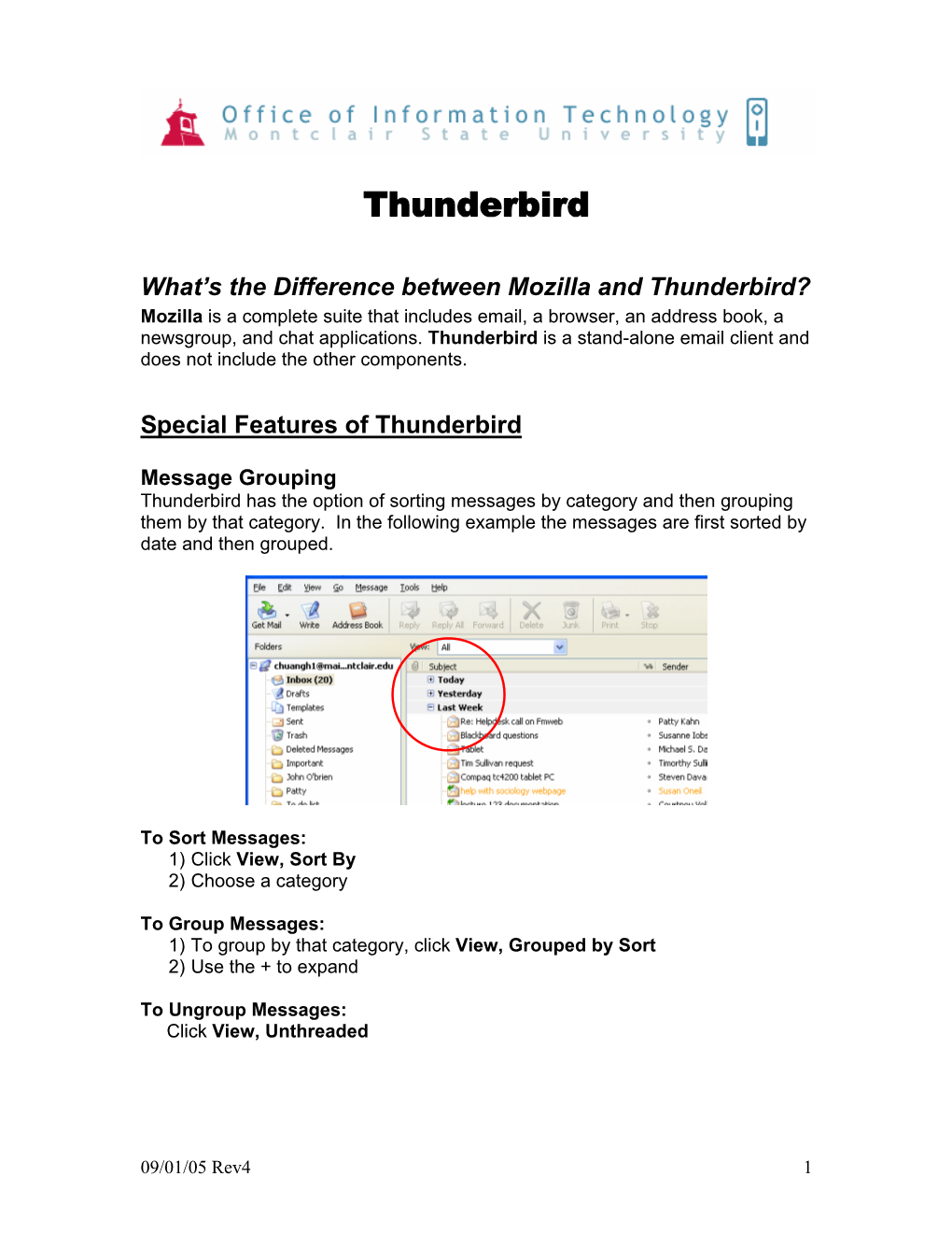 What's the Difference Between Mozilla and Thunderbird?