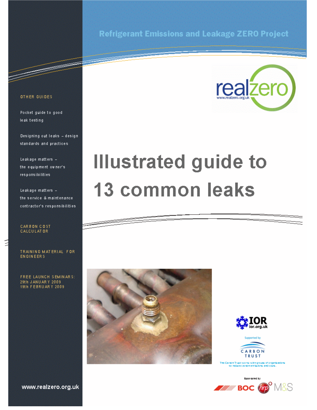 Illustrated Guide to 13 Common Leaks