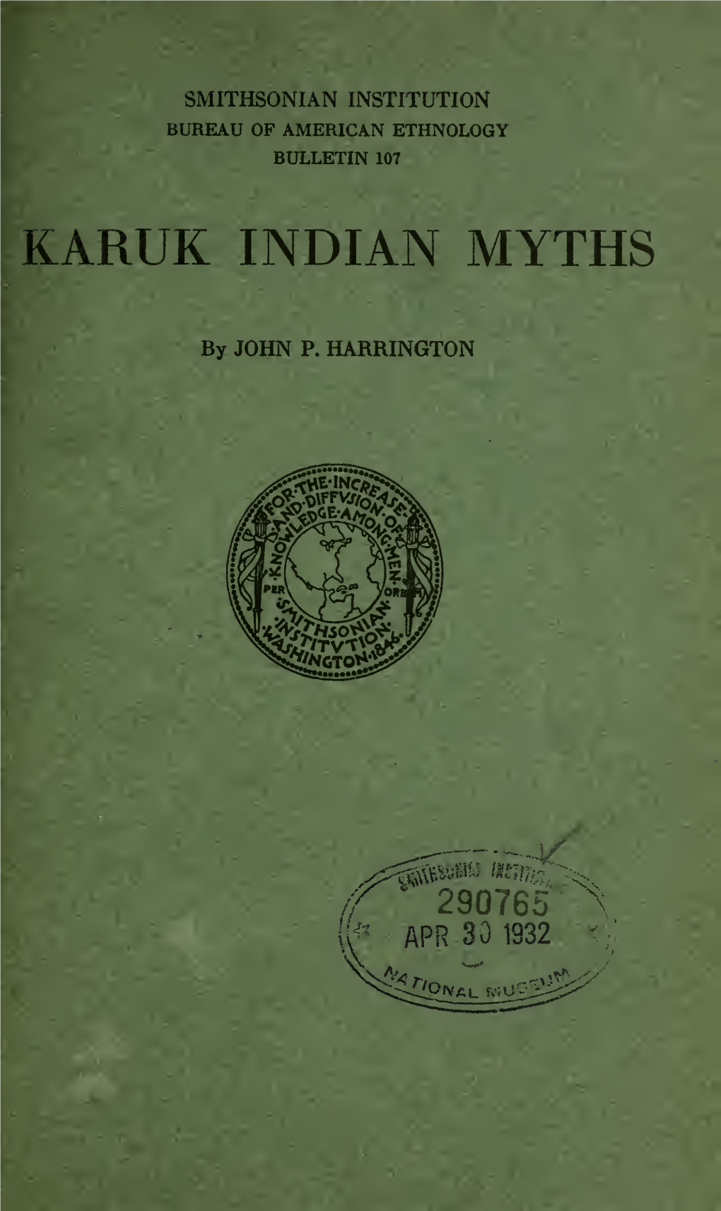 Karuk Indian Myths