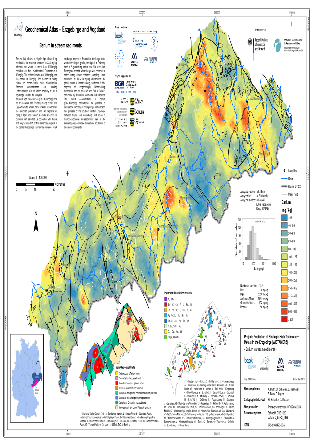 Geochemical Atlas – Erzgebirge and Vogtland