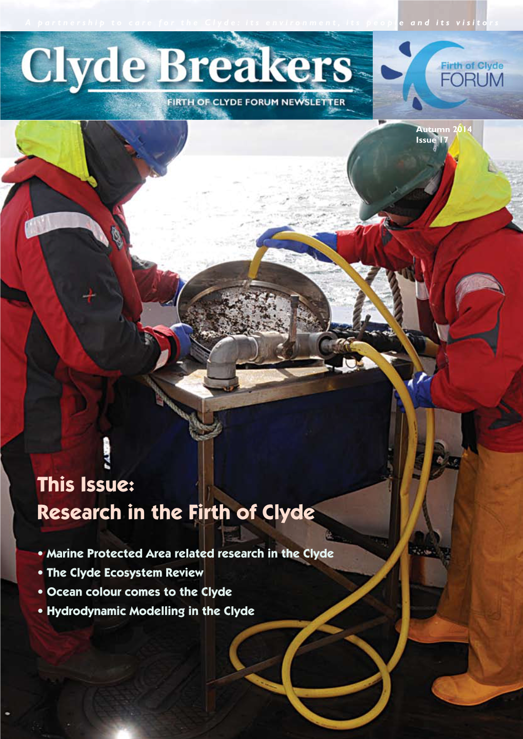 This Issue: Research in the Firth of Clyde