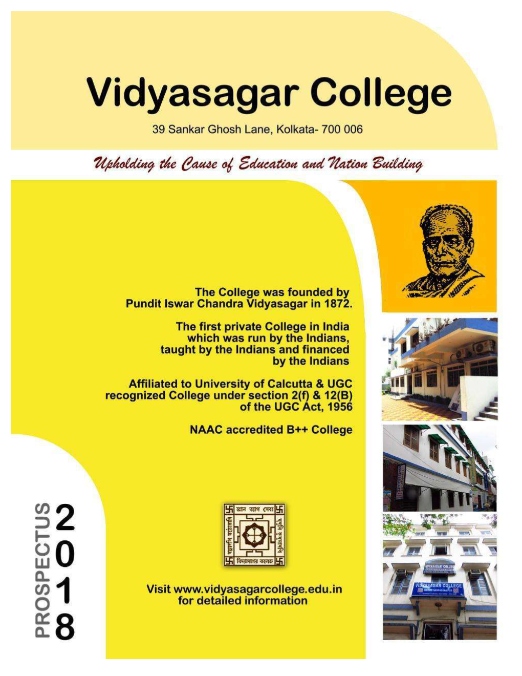 Address, Communication & Location Why to Choose Vidyasagar College?