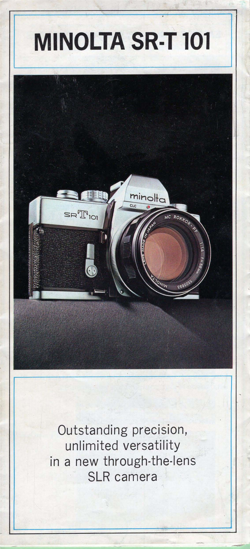 Minolta Sr·T 101