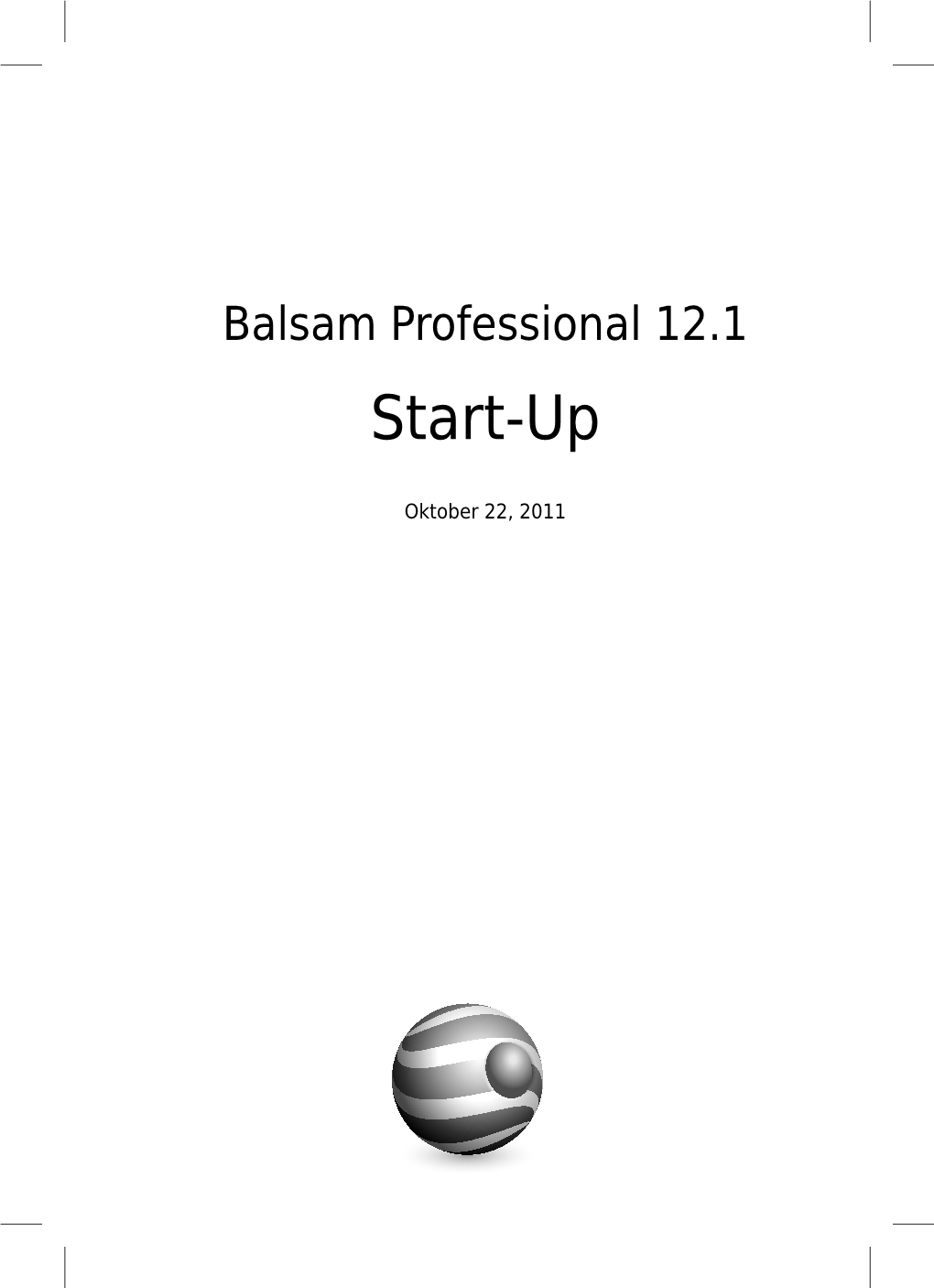 Balsam Professional Documentation