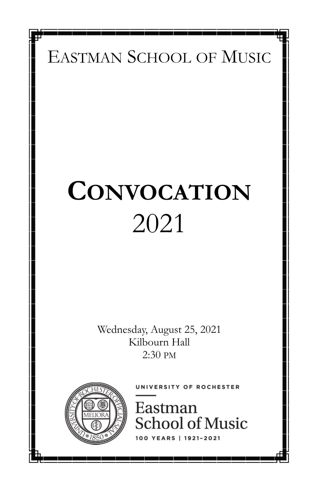 Convocation 2021